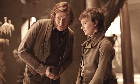 Great Expectations from great literature … empathy occurs in the spaces between characters, such as Joe and Pip, pictured here in the 2012 film adaptation. Photograph: Moviestore/Rex Features﻿